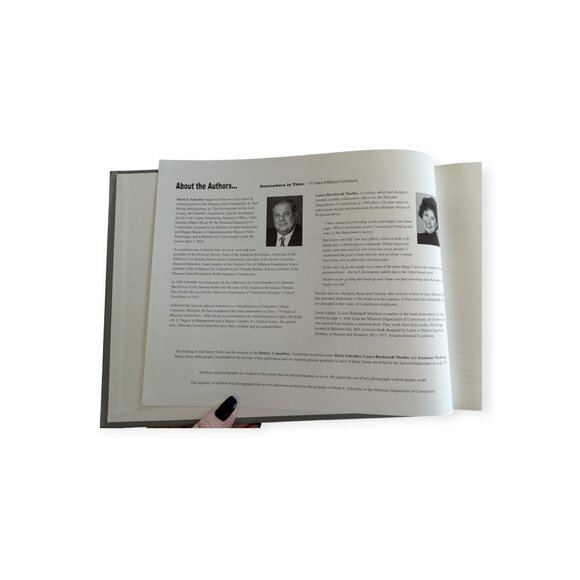 Somewhere In Time 170 Years of Missouri Corrections Hardcover Book Author Signed - Picture 9 of 14